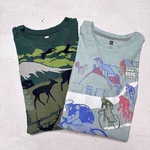 Tea Collection Long Sleeve Graphic Tees Bundle Size 14